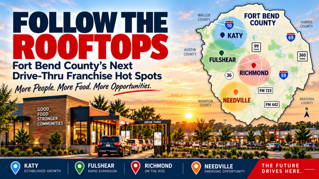 Fort Bend County's Next Drive-Thru Franchise Hot Spots